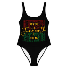 Load image into Gallery viewer, It's the Juneteenth - One-Piece Swimsuit