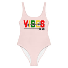 Load image into Gallery viewer, Juneteenth Vibes - One-Piece Swimsuit