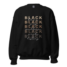 Load image into Gallery viewer, Black Black - Sweatshirt