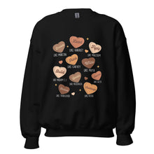 Load image into Gallery viewer, Melanin Hearts - Sweatshirt