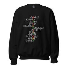 Load image into Gallery viewer, Black History Names - Sweatshirt