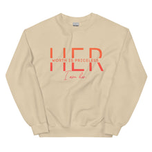 Load image into Gallery viewer, Her Worth - Sweatshirt