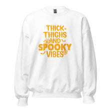 Load image into Gallery viewer, Thick Thighs Spooky Vibes - Sweatshirt