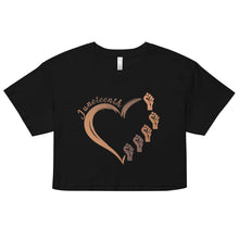 Load image into Gallery viewer, Juneteenth Heart - Crop Top