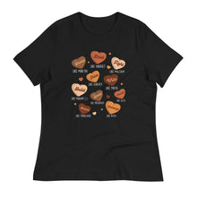 Load image into Gallery viewer, Melanin Hearts - Women's Short Sleeve T-Shirt