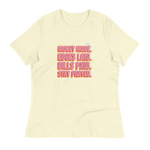 Load image into Gallery viewer, Money Made. Edges Laid. Bills paid. Stay Prayed - Women's Short Sleeve T-Shirt