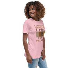 Load image into Gallery viewer, Educated Motivated Elevated Melanated Drip Women's Short Sleeve T-Shirt