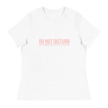 Load image into Gallery viewer, Pink Do Not Disturb Women's Short Sleeve T-Shirt