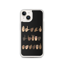 Load image into Gallery viewer, BLM (American Sign Language) - iPhone Case