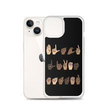 Load image into Gallery viewer, BLM (American Sign Language) - iPhone Case
