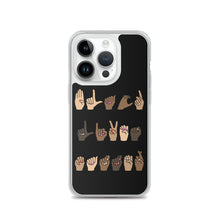 Load image into Gallery viewer, BLM (American Sign Language) - iPhone Case