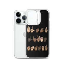 Load image into Gallery viewer, BLM (American Sign Language) - iPhone Case