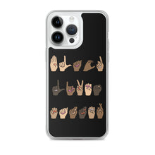 Load image into Gallery viewer, BLM (American Sign Language) - iPhone Case