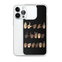 Load image into Gallery viewer, BLM (American Sign Language) - iPhone Case