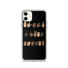 Load image into Gallery viewer, BLM (American Sign Language) - iPhone Case