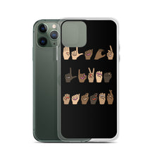 Load image into Gallery viewer, BLM (American Sign Language) - iPhone Case