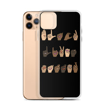 Load image into Gallery viewer, BLM (American Sign Language) - iPhone Case