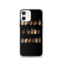 Load image into Gallery viewer, BLM (American Sign Language) - iPhone Case