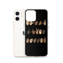 Load image into Gallery viewer, BLM (American Sign Language) - iPhone Case
