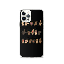 Load image into Gallery viewer, BLM (American Sign Language) - iPhone Case