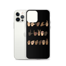 Load image into Gallery viewer, BLM (American Sign Language) - iPhone Case