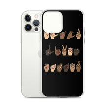 Load image into Gallery viewer, BLM (American Sign Language) - iPhone Case