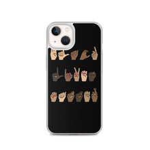 Load image into Gallery viewer, BLM (American Sign Language) - iPhone Case