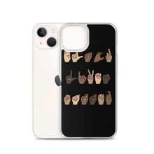 Load image into Gallery viewer, BLM (American Sign Language) - iPhone Case