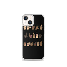 Load image into Gallery viewer, BLM (American Sign Language) - iPhone Case