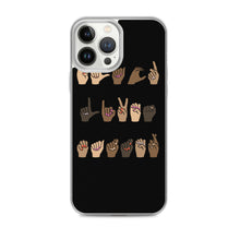 Load image into Gallery viewer, BLM (American Sign Language) - iPhone Case