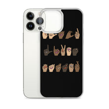 Load image into Gallery viewer, BLM (American Sign Language) - iPhone Case