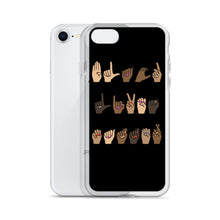 Load image into Gallery viewer, BLM (American Sign Language) - iPhone Case