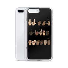 Load image into Gallery viewer, BLM (American Sign Language) - iPhone Case