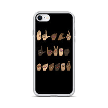Load image into Gallery viewer, BLM (American Sign Language) - iPhone Case