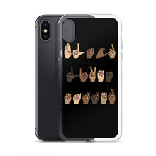 Load image into Gallery viewer, BLM (American Sign Language) - iPhone Case