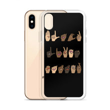 Load image into Gallery viewer, BLM (American Sign Language) - iPhone Case