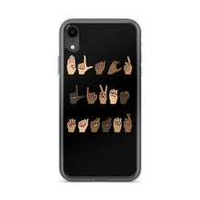 Load image into Gallery viewer, BLM (American Sign Language) - iPhone Case