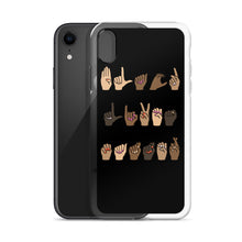 Load image into Gallery viewer, BLM (American Sign Language) - iPhone Case