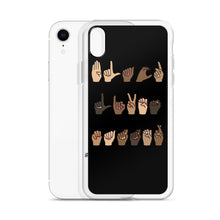 Load image into Gallery viewer, BLM (American Sign Language) - iPhone Case