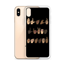 Load image into Gallery viewer, BLM (American Sign Language) - iPhone Case