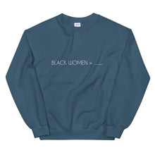 Load image into Gallery viewer, Black Women Greater Than - Sweatshirt