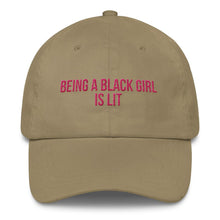 Load image into Gallery viewer, Being A Black Girl Is Lit - Classic Hat