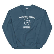 Load image into Gallery viewer, Black Police Officers Matter - Unisex Sweatshirt