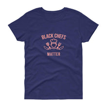 Load image into Gallery viewer, Black Chefs Matter (logo) - Women's short sleeve t-shirt