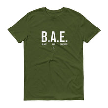 Load image into Gallery viewer, black-pride-clothing-bae-t-shirt-hunter-green-my-pride-apparel
