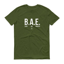 Load image into Gallery viewer, black-pride-clothing-bae-t-shirt-hunter-green-my-pride-apparel
