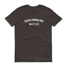 Load image into Gallery viewer, Black Counselors Matter - Unisex Short-Sleeve T-Shirt