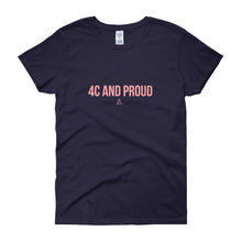 Load image into Gallery viewer, navy-black-empowerment-clothing-4c-and-proud-pro-black-shirts