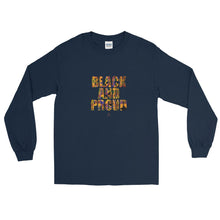 Load image into Gallery viewer, Black and Proud African Print - Long Sleeve T-Shirt