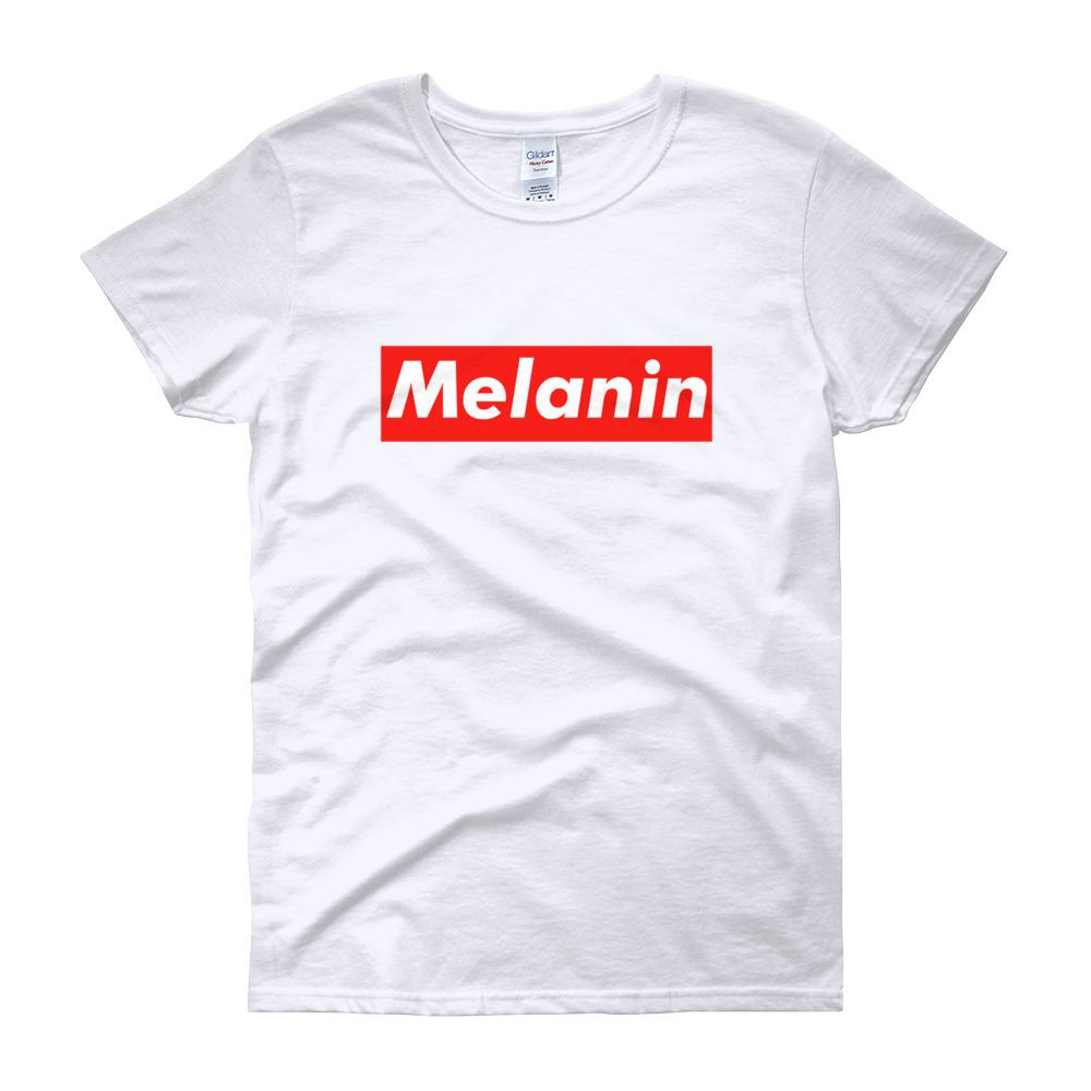 Melanin (Tag) - Women's short sleeve t-shirt